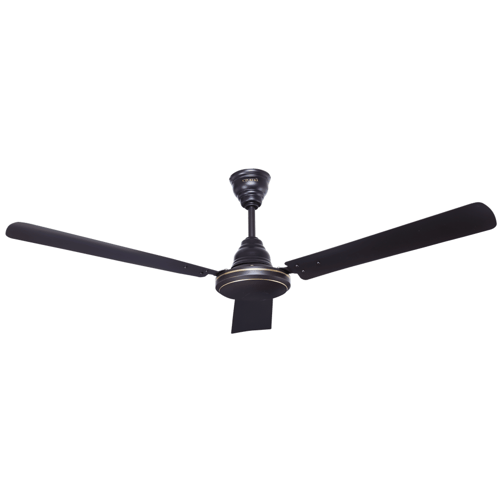 Buy Croma ECO 2 1200mm 3 Blade 100 Copper Motor Ceiling Fan (Energy